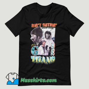 Snoop Dogg Rap Hip Hop T Shirt Design