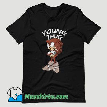 Sonic Young Thug Recorded T Shirt Design