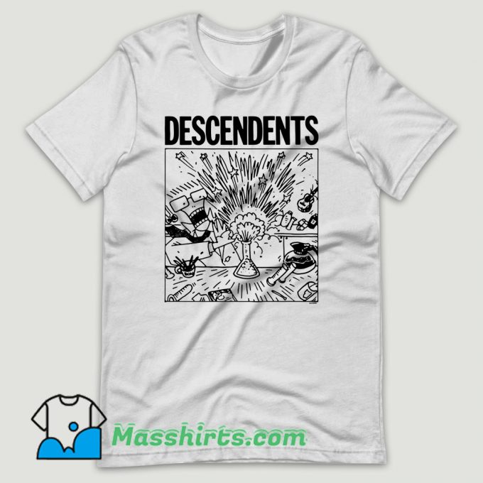 Spazzhazard Explosion Descendents T Shirt Design