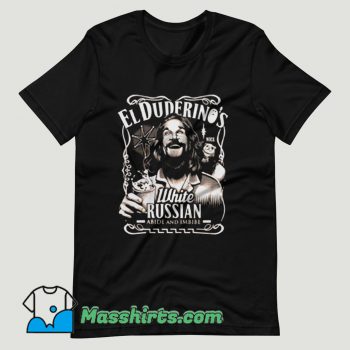 The DUDE Big Lebowski ABIDE T Shirt Design