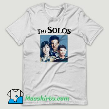 The Solos Star Wars Family Portrait T Shirt Design