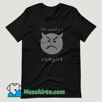 The World Is A Vampire Smashing Pumpkins T Shirt Design