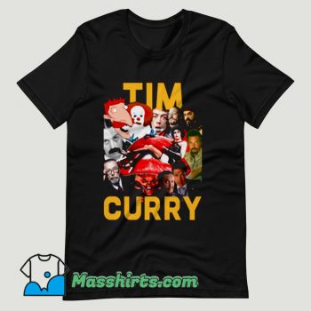 Tim Curry Horror Movies Mashup Hollywood T Shirt Design