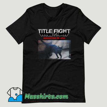 Title Fight Kingston Cat T Shirt Design