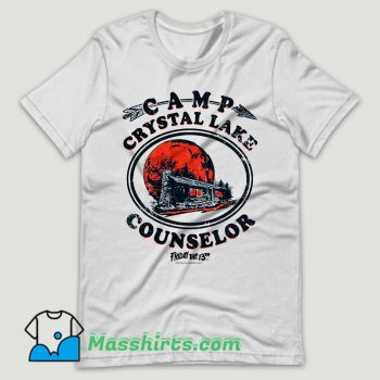 Vintage Camp Crystal Lake Counselor T Shirt Design