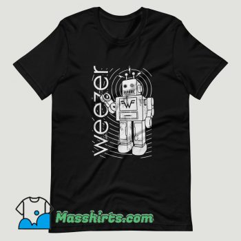 Weezer Robot T Shirt Design