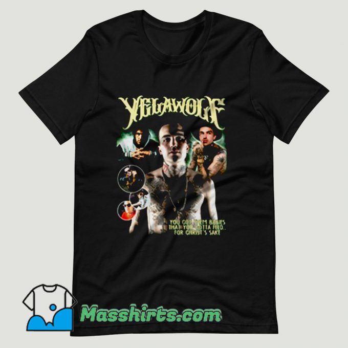 Yelawolf Rapper Hip Hop T Shirt Design