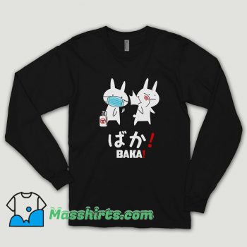Baka Rabbit Slap Mask Covid 19 Long Sleeve Shirt