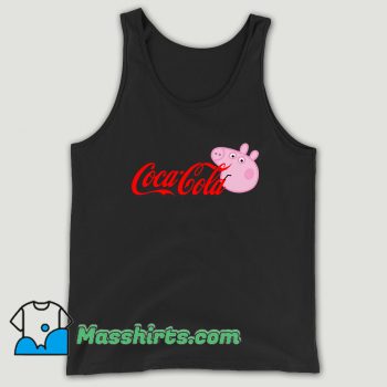 Coke Peppa Pig Parody Unisex Tank Top