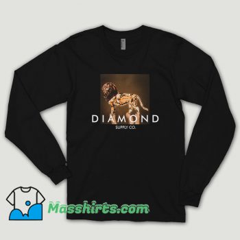 Diamond Supply Geo Lion Long Sleeve Shirt