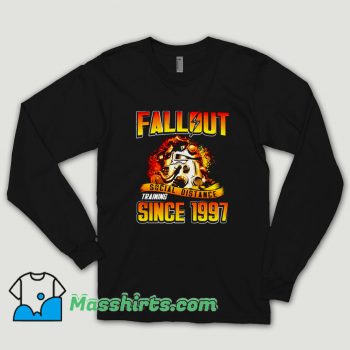 Fallout Social Distance Training Since 1997 Long Sleeve Shirt