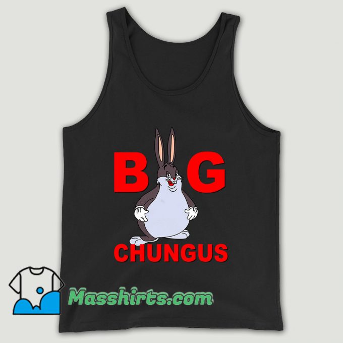 Fat Bunny Big Chungus Unisex Tank Top