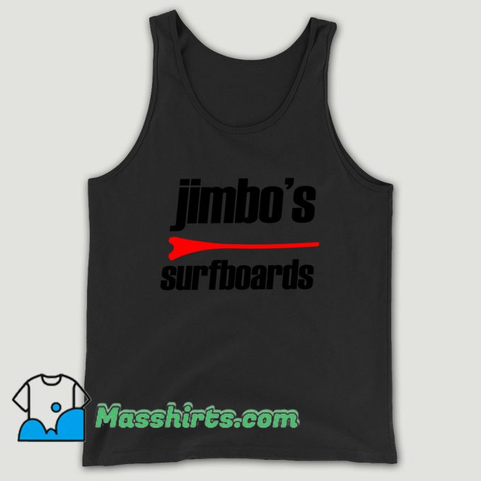 Jimbos Surfboard Unisex Tank Top