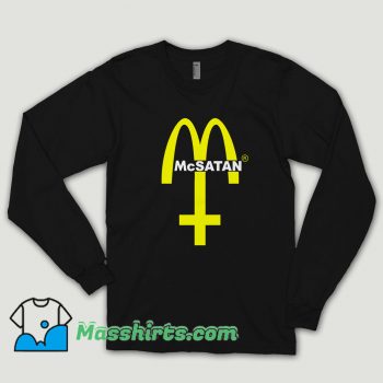 Mc Satan Evil Burger Long Sleeve Shirt