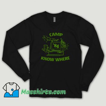 Stranger Things Camp Know Where Long Sleeve Shirt