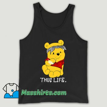 Winnie The Pooh Thug Life Unisex Tank Top