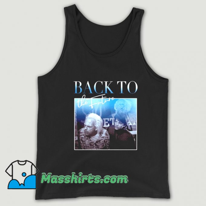 Back To The Future 01 80s Tank Top