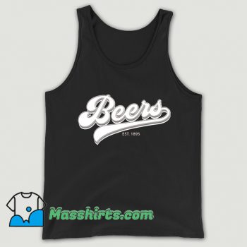 Awesome Drink Beers EST 1895 Tank Top