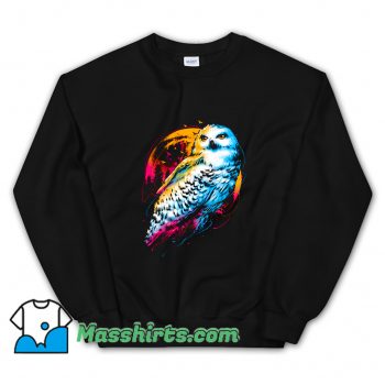 Colorful Owl Sweatshirt