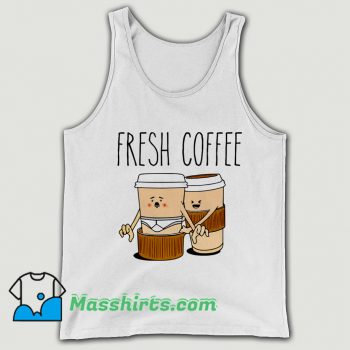 Classic Drink Fresh Coffee Tank Top