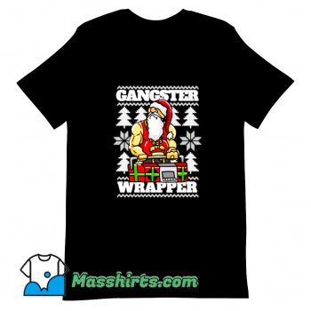Gangsta Gangster Rap Christmas T Shirt Design