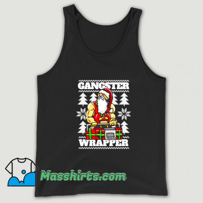 Gangsta Gangster Rap Christmas Tank Top