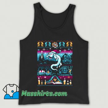 Neverending Christmas Ugly Sweater Tank Top