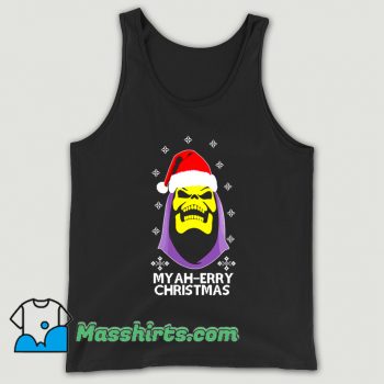 Cool Skeletor Myah Merry Christmas Tank Top