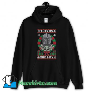 This Is The Way Sweater Ugly Christmas Hoodie Streetwear