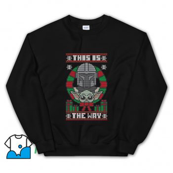New This Is The Way Sweater Ugly Christmas Sweatshirt