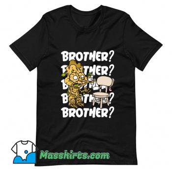 Official Brother Cartoon T Shirt Design