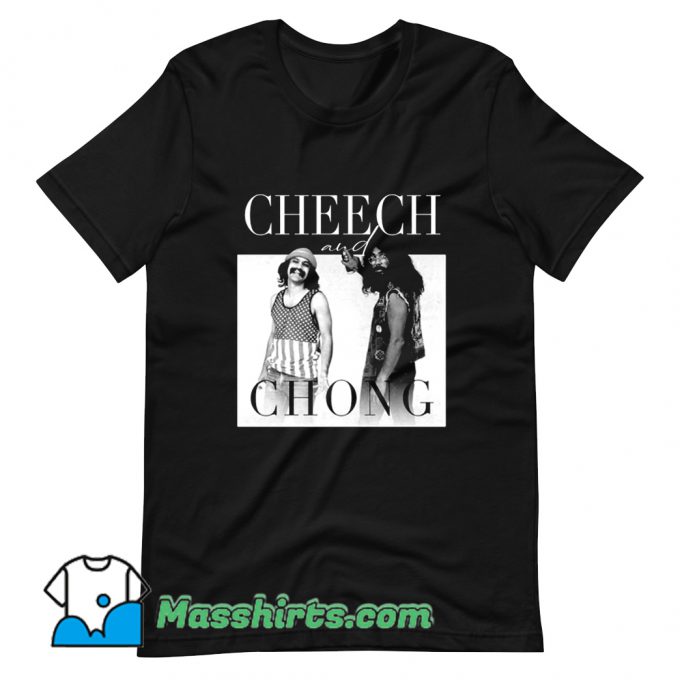 Original Cheech and Chong 80s Movie T Shirt Design