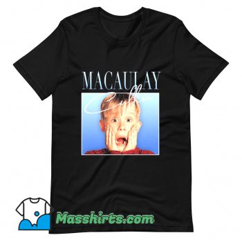Funny Macaulay Culkin Home Alone T Shirt Design