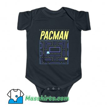 Pac-Man Gaming 80s Retro Baby Onesie