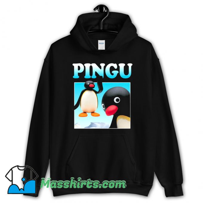 Official Pingu Retro 80s Hoodie Streetwear