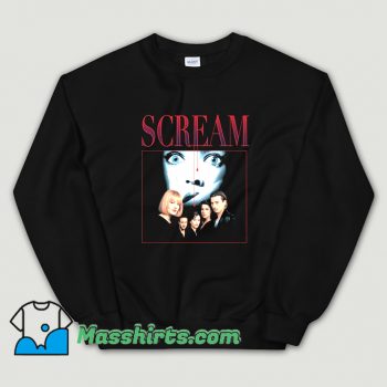 Funny Scream 90s Horror Movie Sweatshirt