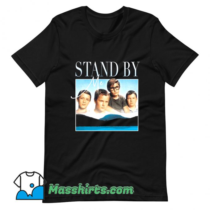 Vintage Stand By Me 80s Movie T Shirt Design