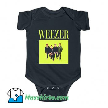 Weezer 90s Rock Band Baby Onesie