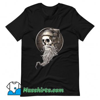 Cheap Hip Hop Skull Beard T Shirt Design