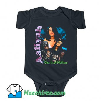 Aaliyah One In A Milion Baby Onesie
