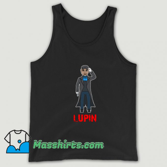 Funny Assane Diop Lupin Movies Tank Top