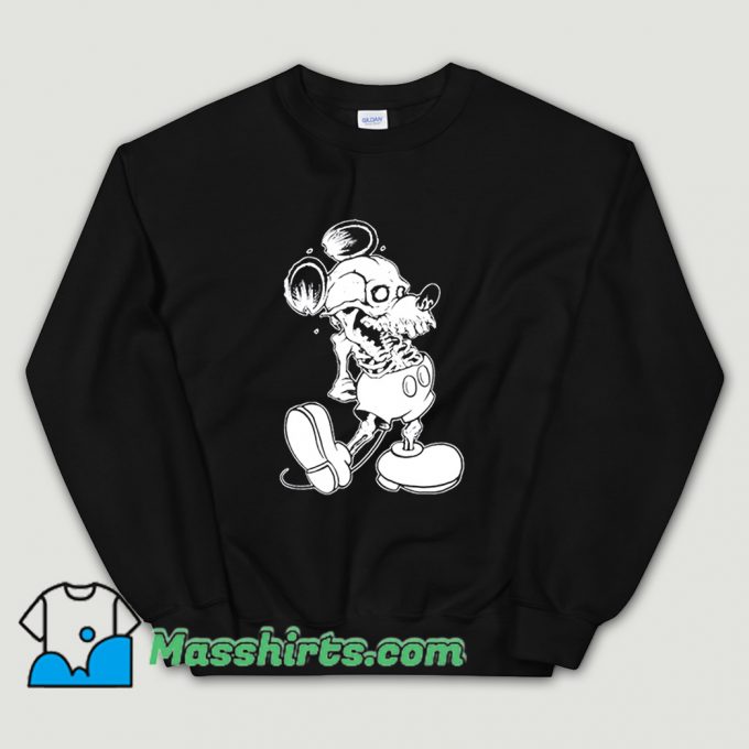 Classic Dead Mickey Mouse Sweatshirt