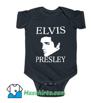 Elvis Presley Photo Baby Onesie
