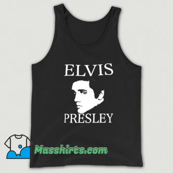 Funny Elvis Presley Photo Tank Top
