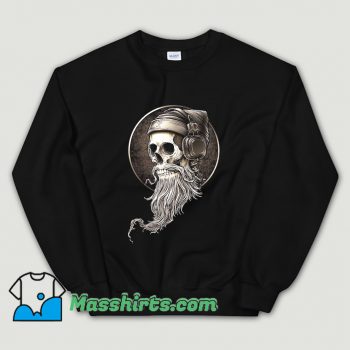 Cool Hip Hop Skull Beard Sweatshirt