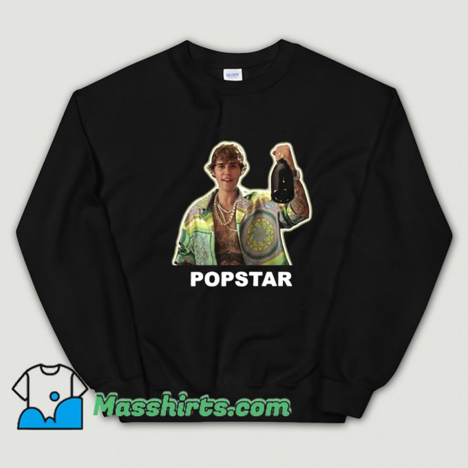 Cool Justin Bieber Popstar Sweatshirt