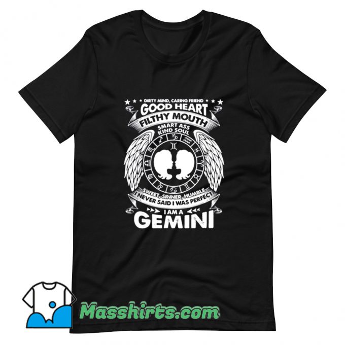 Legend Gemini Was Perfect Girls T Shirt Design