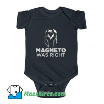 Magneto Was Right Baby Onesie