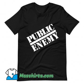 Public Enemy Chuck D Logo 1988 T Shirt Design