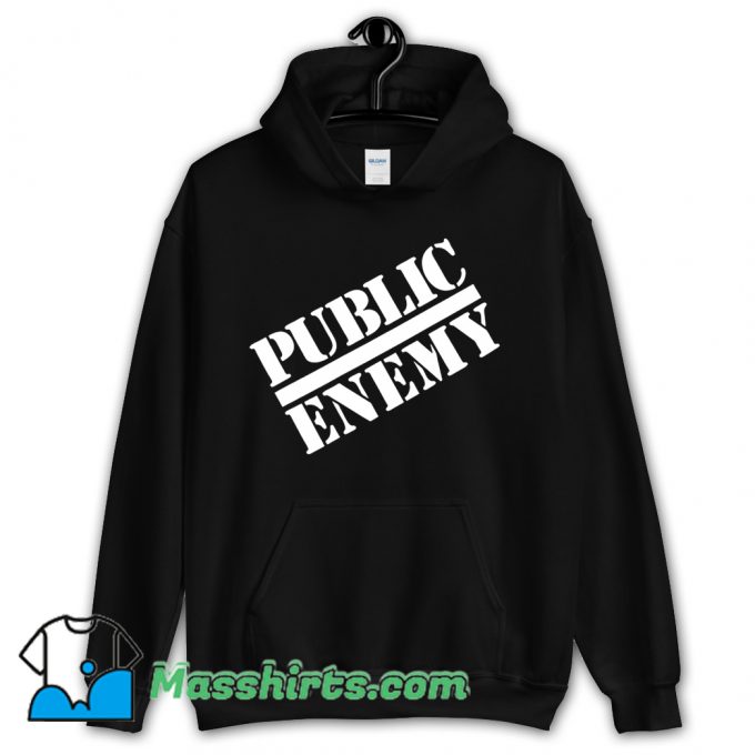 Public Enemy Chuck D Logo 1988 Hoodie Streetwear